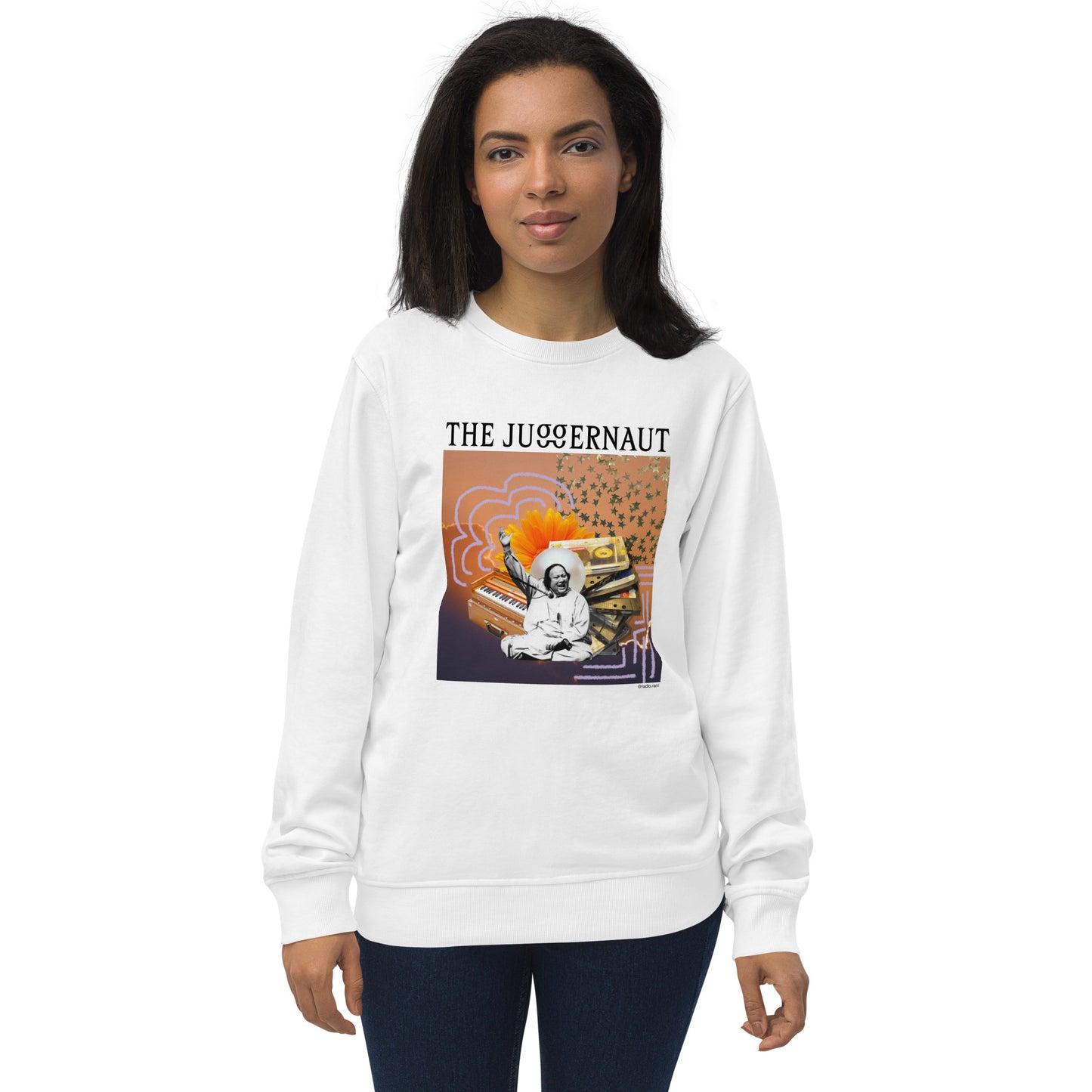 The Juggernaut x Radio Rani Collection: Nusrat Fateh Ali Khan Sweatshirt