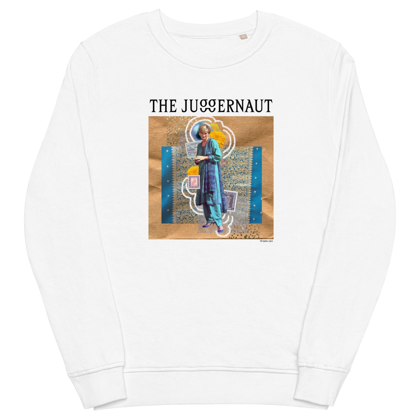 The Juggernaut x Radio Rani Collection: Princess Diana Sweatshirt